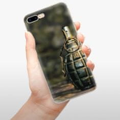 iSaprio Silikónové puzdro - Grenade pre Apple iPhone 7 Plus / 8 Plus