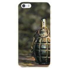 iSaprio Silikónové puzdro - Grenade pre Apple iPhone 5/5S/SE