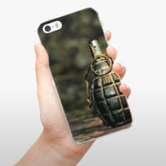 iSaprio Silikónové puzdro - Grenade pre Apple iPhone 5/5S/SE