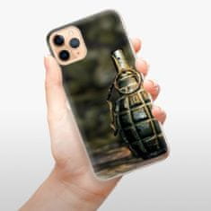 iSaprio Silikónové puzdro - Grenade pre Apple iPhone 11 Pro Max