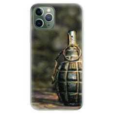 iSaprio Silikónové puzdro - Grenade pre Apple iPhone 11 Pro