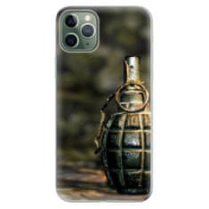 iSaprio Silikónové puzdro - Grenade pre Apple iPhone 11 Pro Max