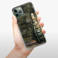 iSaprio Silikónové puzdro - Grenade pre Apple iPhone 11 Pro