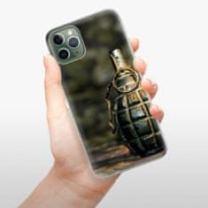 iSaprio Silikónové puzdro - Grenade pre Apple iPhone 11 Pro Max