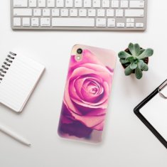 iSaprio Silikónové puzdro - Pink Rose pre Honor 8S