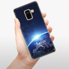 iSaprio Silikónové puzdro - Earth at Night pre Samsung Galaxy A8 2018
