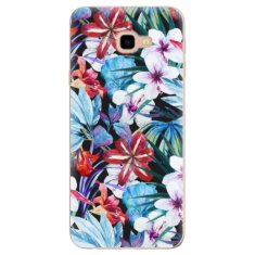 iSaprio Silikónové puzdro - Tropical Flowers 05 pre Samsung Galaxy J4+