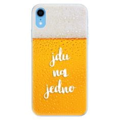 iSaprio Silikónové puzdro - Jdu na jedno pre Apple iPhone Xr