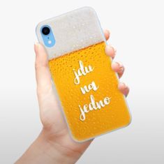 iSaprio Silikónové puzdro - Jdu na jedno pre Apple iPhone Xr