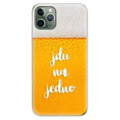 iSaprio Silikónové puzdro - Jdu na jedno pre Apple iPhone 11 Pro Max