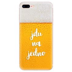 iSaprio Silikónové puzdro - Jdu na jedno pre Apple iPhone 7 Plus / 8 Plus