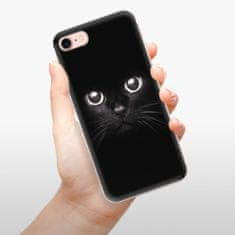 iSaprio Silikónové puzdro - Black Cat pre Apple iPhone 7 / 8