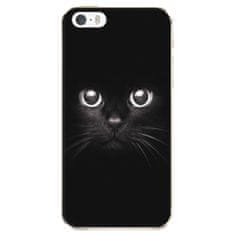 iSaprio Silikónové puzdro - Black Cat pre Apple iPhone 5/5S/SE