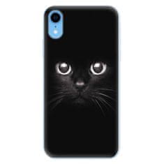 iSaprio Silikónové puzdro - Black Cat pre Apple iPhone Xr