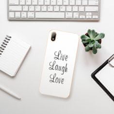 iSaprio Silikónové puzdro - Live Laugh Love pre Huawei Y5 2019