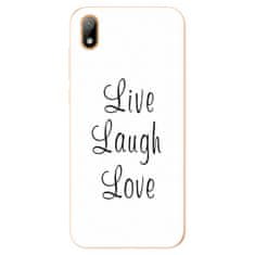 iSaprio Silikónové puzdro - Live Laugh Love pre Huawei Y5 2019