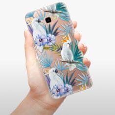 iSaprio Silikónové puzdro - Parrot Pattern 01 pre Samsung Galaxy J4+