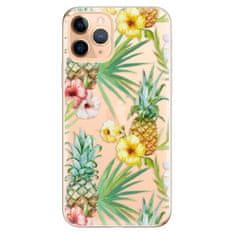 iSaprio Silikónové puzdro - Pineapple Pattern 02 pre Apple iPhone 11 Pro