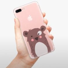 iSaprio Silikónové puzdro - Brown Bear pre Apple iPhone 7 Plus / 8 Plus