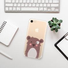 iSaprio Silikónové puzdro - Brown Bear pre Apple iPhone 7 / 8