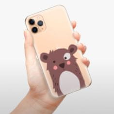 iSaprio Silikónové puzdro - Brown Bear pre Apple iPhone 11 Pro Max