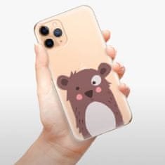 iSaprio Silikónové puzdro - Brown Bear pre Apple iPhone 11 Pro