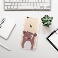 iSaprio Silikónové puzdro - Brown Bear pre Apple iPhone 6 Plus