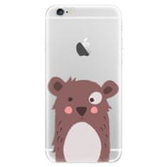 iSaprio Silikónové puzdro - Brown Bear pre Apple iPhone 6 Plus