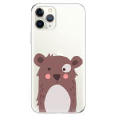 iSaprio Silikónové puzdro - Brown Bear pre Apple iPhone 11 Pro