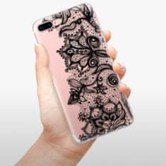 iSaprio Silikónové puzdro - Black Lace pre Apple iPhone 7 Plus / 8 Plus