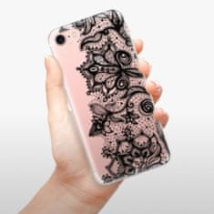 iSaprio Silikónové puzdro - Black Lace pre Apple iPhone 7 / 8