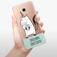 iSaprio Silikónové puzdro - Unicorns Love Coffee pre Samsung Galaxy J4+