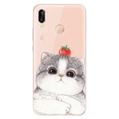 iSaprio Silikónové puzdro - Cat 03 pre Huawei P20 Lite