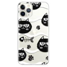 iSaprio Silikónové puzdro - Cat pattern 04 pre Apple iPhone 11 Pro