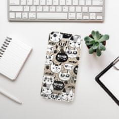 iSaprio Silikónové puzdro - Cat pattern 03 pre Apple iPhone 5/5S/SE