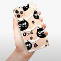 iSaprio Silikónové puzdro - Cat pattern 04 pre Apple iPhone 11 Pro Max