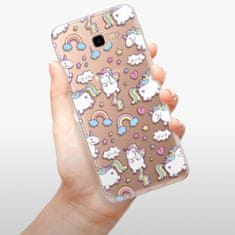 iSaprio Silikónové puzdro - Unicorn pattern 02 pre Samsung Galaxy J4+