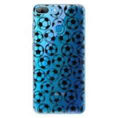 iSaprio Silikónové puzdro - Football pattern - black pre Honor 9 Lite