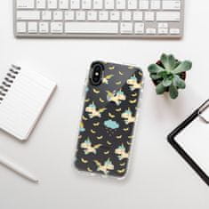 iSaprio Silikónové puzdro s bumperom - Unicorn pattern 01 pre Apple iPhone X