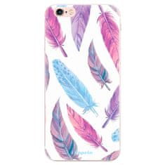 iSaprio Silikónové puzdro - Feather Pattern 10 pre Apple iPhone 6 Plus