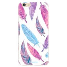 iSaprio Silikónové puzdro - Feather Pattern 10 pre Apple iPhone 6 Plus