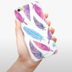 iSaprio Silikónové puzdro - Feather Pattern 10 pre Apple iPhone 6 Plus