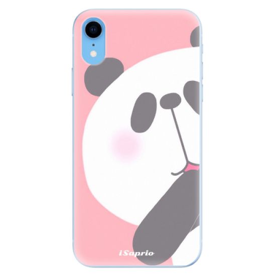 iSaprio Silikónové puzdro - Panda 01 pre Apple iPhone XR
