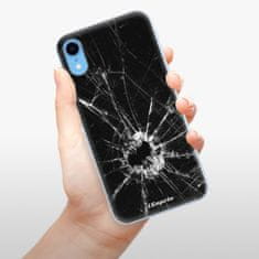 iSaprio Silikónové puzdro - Broken Glass 10 pre Apple iPhone XR