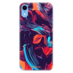 iSaprio Silikónové puzdro - Color Marble 19 pre Apple iPhone XR