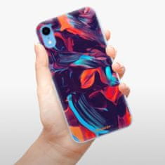 iSaprio Silikónové puzdro - Color Marble 19 pre Apple iPhone XR