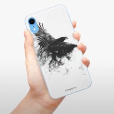 iSaprio Silikónové puzdro - Dark Bird 01 pre Apple iPhone XR