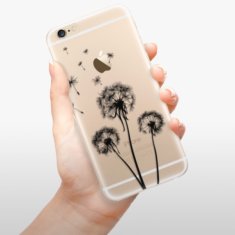 iSaprio Silikónové puzdro - Three Dandelions - black pre Apple iPhone 6 Plus