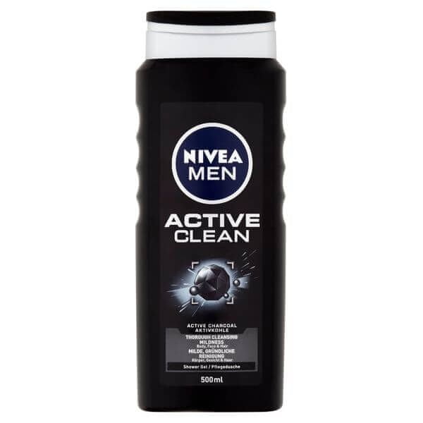 Nivea SPRCHOVÝ GÉL 500 ML MEN ACTIVE CLEAN