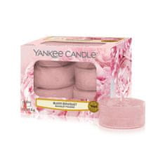 Yankee Candle Sviečky čajové , Ružolíce kytice, 12 ks